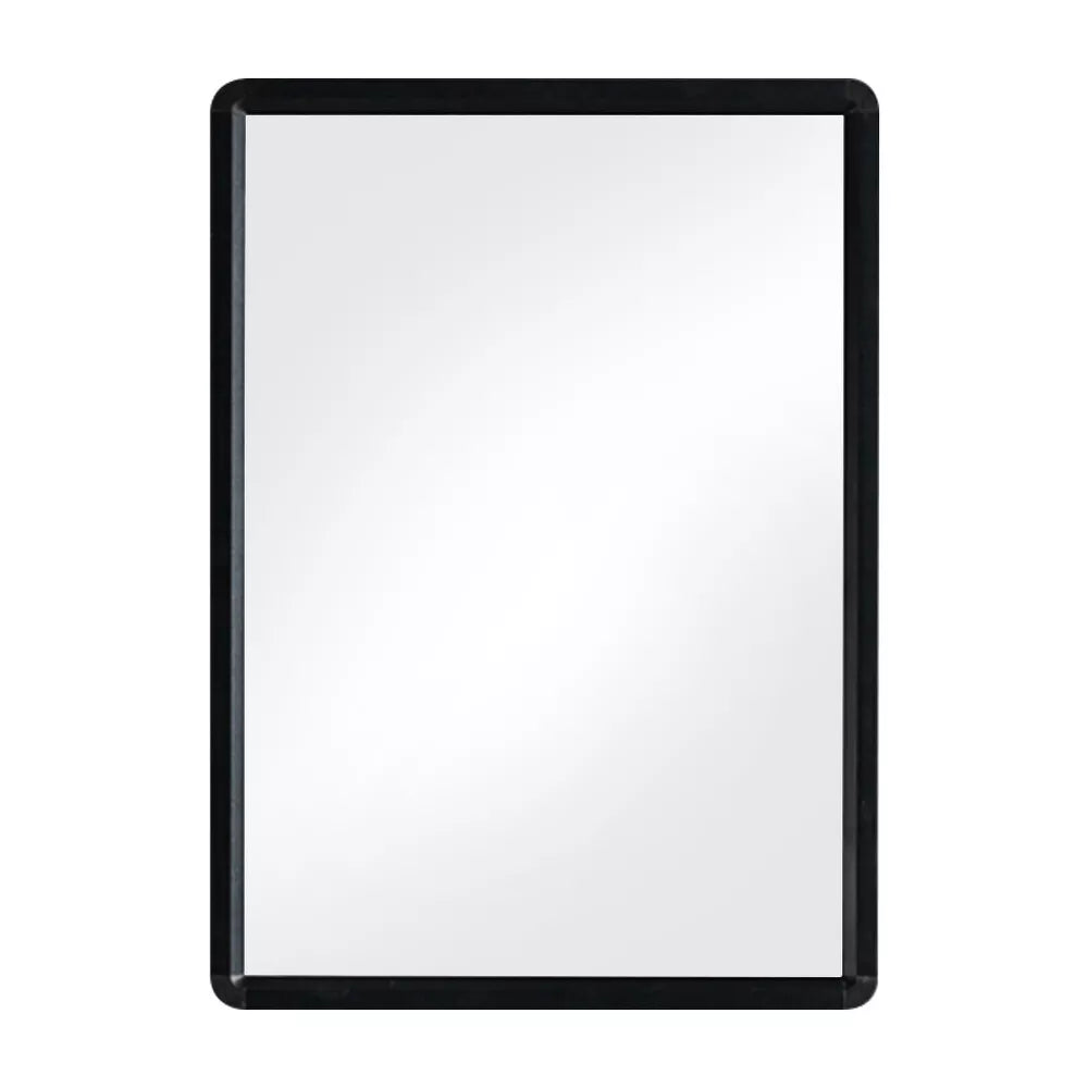 Bathroom Mirror Toilet Wall Mirror Black Frame Vanity Bedroom Cloakroom