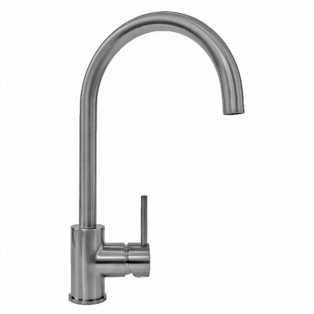 Astini Echo Brushed Stainless Steel Single Lever Kitchen Sink Mixer Tap HK103