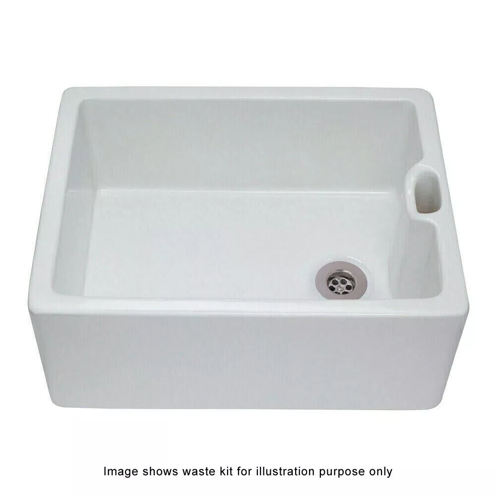 RAK Jeneifer Ceramic Farmhouse Belfast Kitchen Sink with Weir Overflow GOSINK8